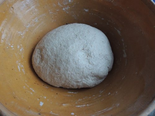 la pâte est prête pour la première pousse la pâte est prête pour la première pousse